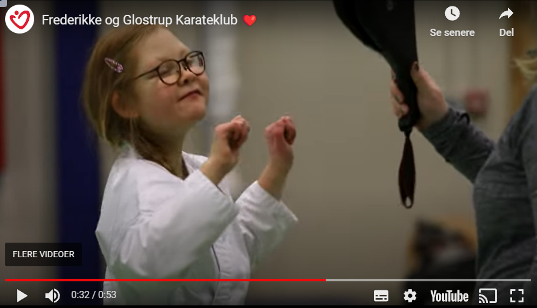Frederikke og Glostrup Karate