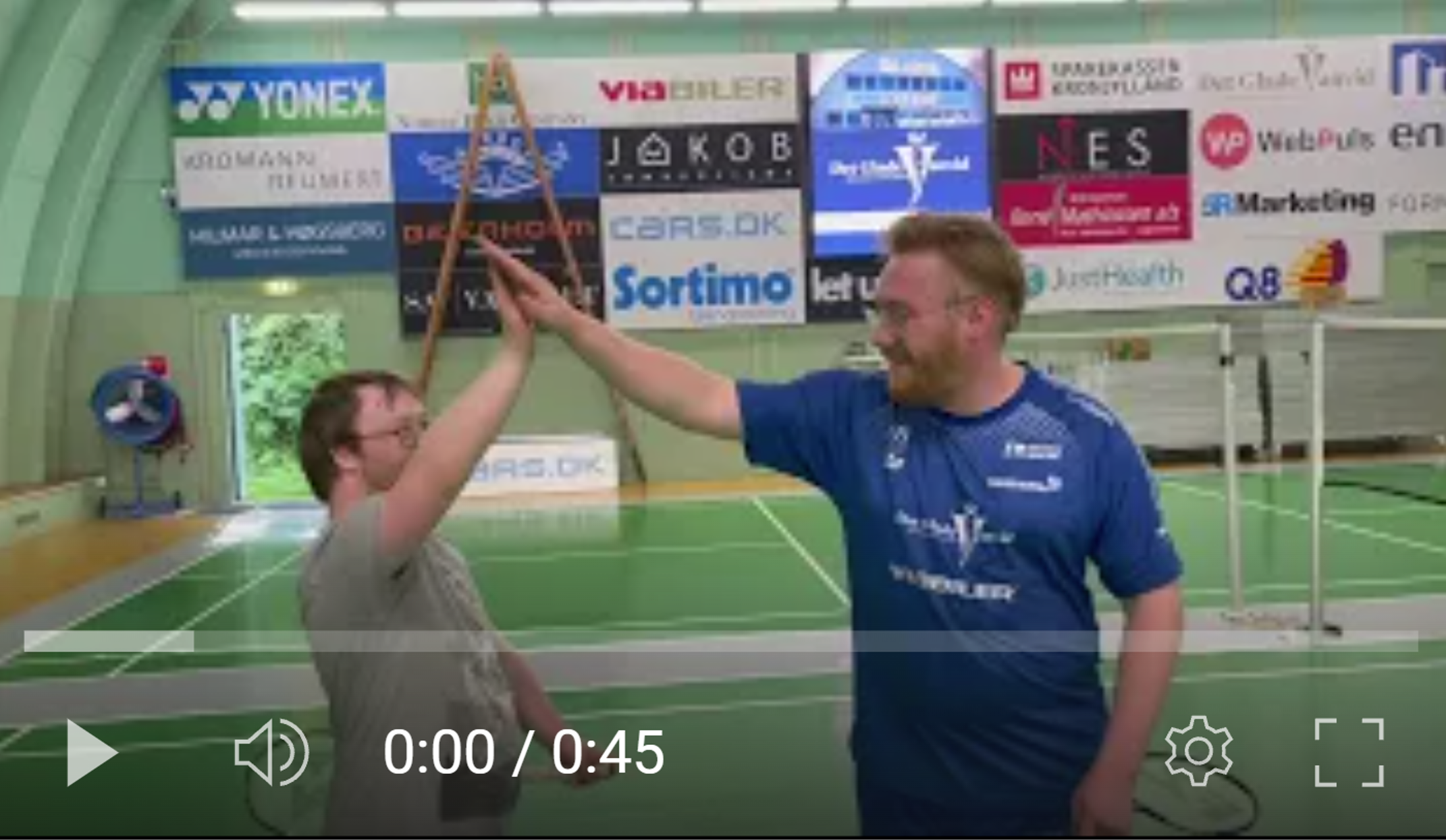 Handi-holdet og Højbjerg Badminton
