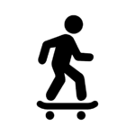 skateboard sportsikon